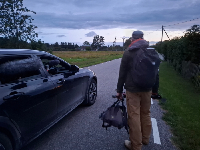Estonian Open 2025
Osooni võttegrupp ja Kaarel Võhandu Spithamni küla serval.

Tiiu Tali
Keywords: birders